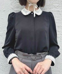 an another angelus | クレリックレース衿シャツ(シャツ/ブラウス)