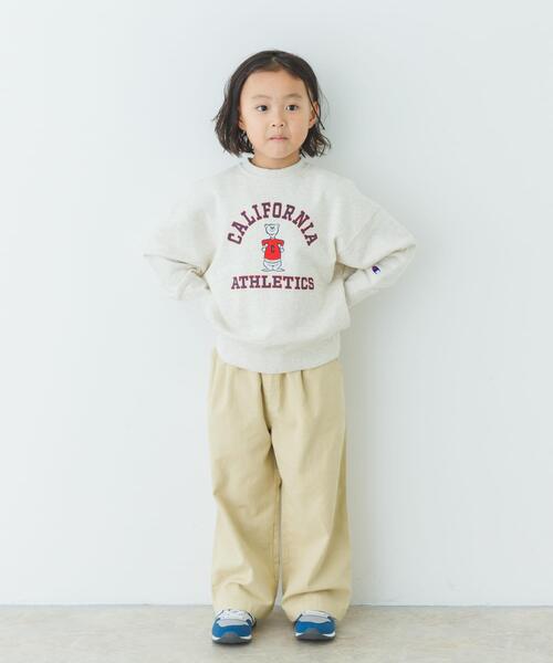 Champion（チャンピオン）の「『別注』Champion×DOORS　アニマルスウェット(KIDS)（Tシャツ/カットソー・キッズ・アイボリー/グレー/ネイビー・105/135/120）」の6枚目の写真