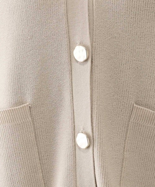 GLOBAL WORK（グローバルワーク）の「さらさらアゼボタンベスト/595374（ベスト・レディース・ダークブラウン/ホワイト系その他3/ネイビー・MEDIUM/LARGE）」の16枚目の写真