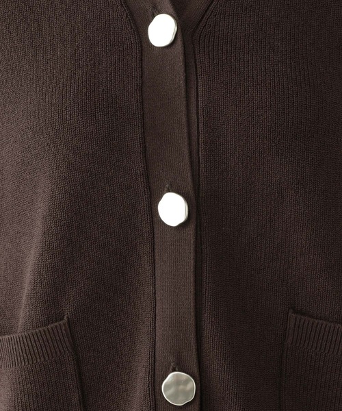 GLOBAL WORK（グローバルワーク）の「さらさらアゼボタンベスト/595374（ベスト・レディース・ダークブラウン/ホワイト系その他3/ネイビー・MEDIUM/LARGE）」の17枚目の写真