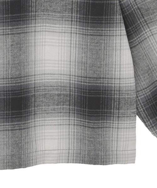 CRAFT STANDARD BOUTIQUE（クラフトスタンダードブティック）の「チェックボックスシャツ（シャツ/ブラウス・メンズ・ブルー系その他3/ブルー系その他5/ブラウン系その他4/ブラウン系その他5/ブラック系その他3/グリーン系その他5・M/L）」の16枚目の写真