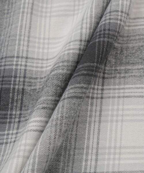 CRAFT STANDARD BOUTIQUE（クラフトスタンダードブティック）の「チェックボックスシャツ（シャツ/ブラウス・メンズ・ブルー系その他3/ブルー系その他5/ブラウン系その他4/ブラウン系その他5/ブラック系その他3/グリーン系その他5・M/L）」の7枚目の写真