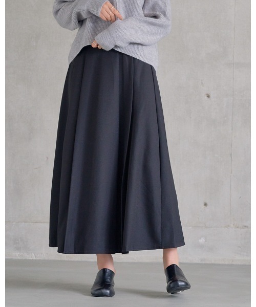 セール】タックフレアスカート（スカート）｜attiree（アティレー）の