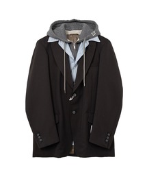 【MIHARAYASUHIRO/ミハラヤスヒロ】TRIPLE LAYERED JACKET/トリプルレイヤードジャケット/テーラードジャケット