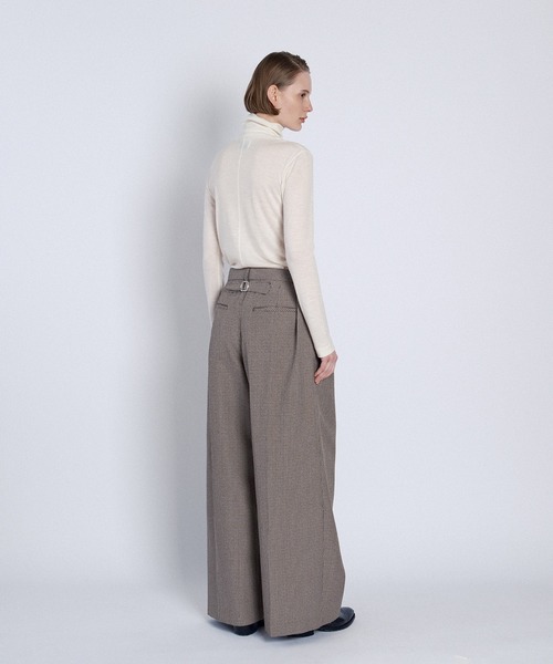 TANAKA(タナカ)の「HAKAMA TROUSERS(スラックス・メンズ・チェック・M/XL)」の6枚目の写真