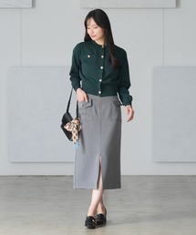 TRUDEA | ハーフジップポケットタイトスカート(スカート)