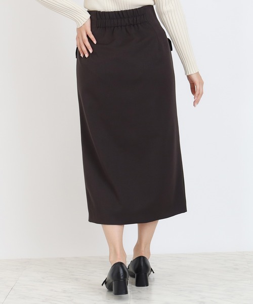 セール】ハーフジップポケットタイトスカート（スカート）｜TRUDEA