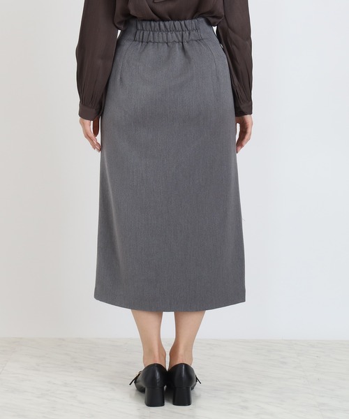 TRUDEA(トルディア)の「ハーフジップポケットタイトスカート(スカート・レディース・ライトグレー/ブラウン/ネイビー・SMALL/MEDIUM/LARGE)」の14枚目の写真