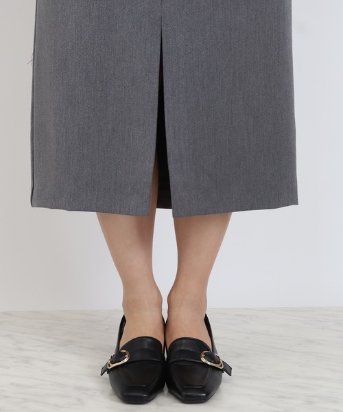 TRUDEA(トルディア)の「ハーフジップポケットタイトスカート(スカート・レディース・ライトグレー/ブラウン/ネイビー・SMALL/MEDIUM/LARGE)」の21枚目の写真