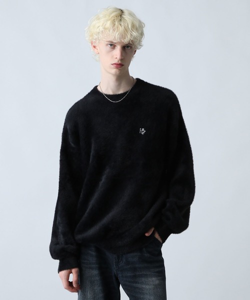 HARE（ハレ）の「SOFTシャギーニットプルオーバー(HARE)（ニット