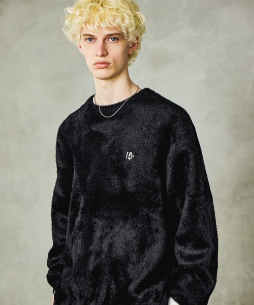 HAREニットセーター HARE（ハレ） ニット セーター シャギーニットプルオーバー(HARE