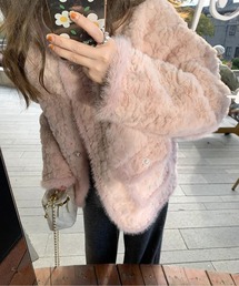 ノーカラージャケット（ピンク/桃色系）ファッション通販 - ZOZOTOWN