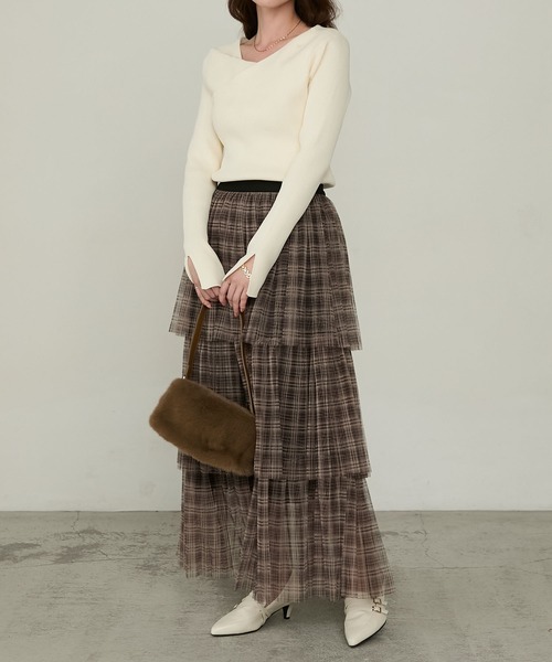 Cherir Mignon(シェリルミニョン)の「【Cherir Mignon】コンパクトスクエアファーワンハンドルバッグ(ハンドバッグ・レディース・ホワイト/ブラウン/ブラック/ベージュ・FREE)」の17枚目の写真