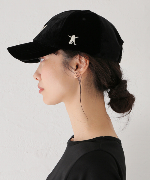 OPEN YY/オープンワイワイ YY VELVET BALL CAP 【公式通販】