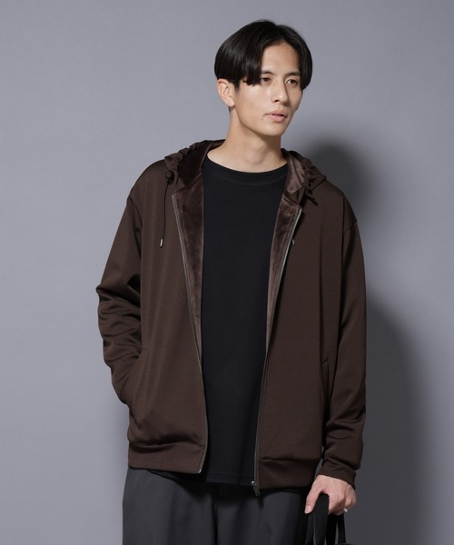 MC｣coveross(R) フリースボンディングジップアップパーカー（パーカー