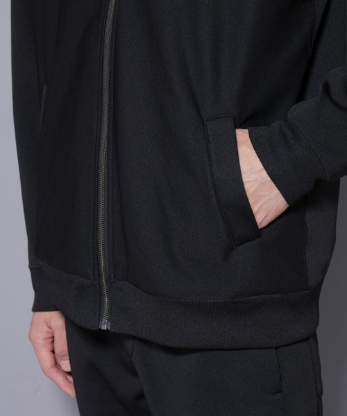 NANO universe(ナノユニバース)の「「MC」coveross(R) フリースボンディングジップアップパーカー(パーカー・メンズ・ブラック/ブラウン・M/L)」の20枚目の写真