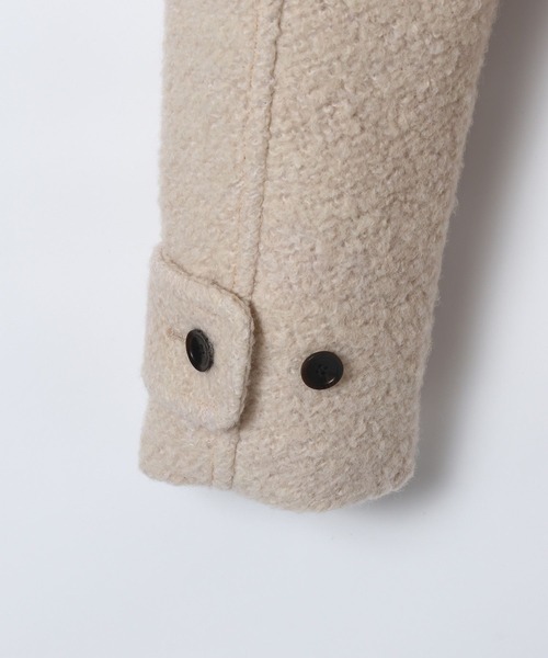 eL】Boucle Zip Coat/580998