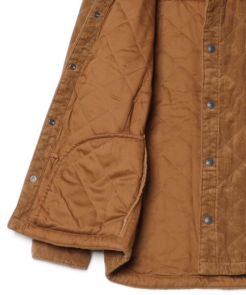 GAP(ギャップ)の「キルティング コーデュロイ リラックスフィット シャケット(その他アウター・メンズ・ブラウン系その他・XS/S/M/L/XL)」の2枚目の写真