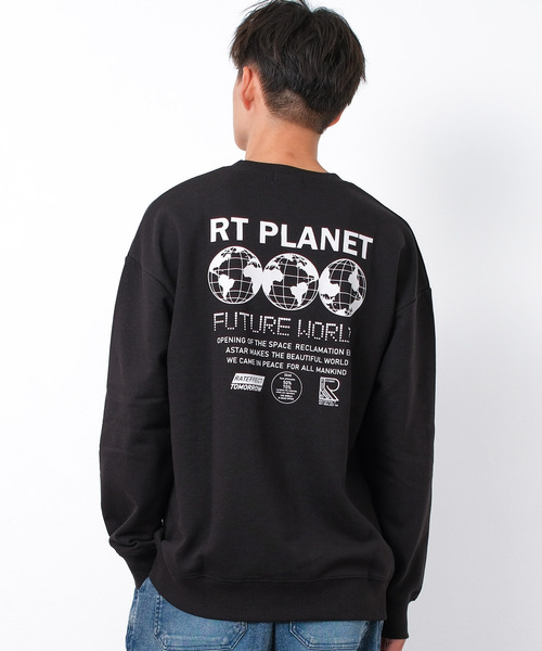 セール】【裏毛】RT PLANET トレーナー（スウェット）｜RAT EFFECT