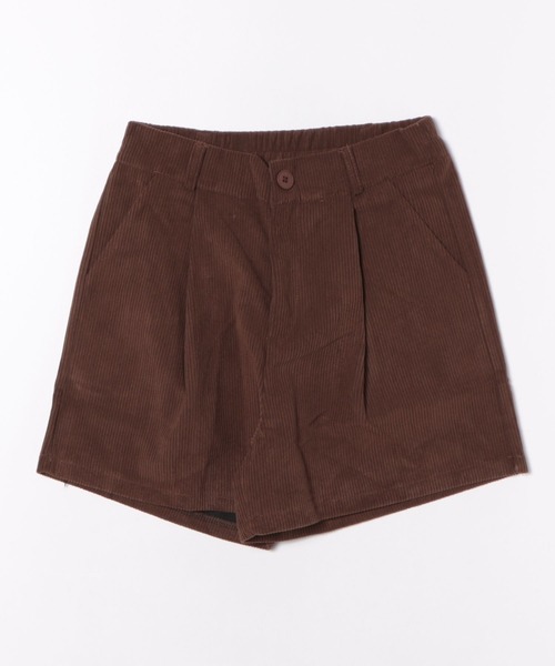 HALEY PESCA(ヘーリーペスカ)の「HALEY PESCA/センタータック コーデュロイショートパンツ(その他パンツ・レディース・ブラウン/ブラック・MEDIUM/SMALL)」の20枚目の写真