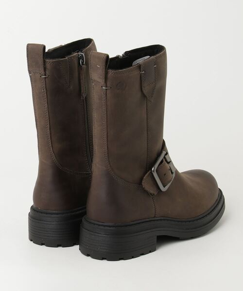 Clarks(クラークス)の「Orinoco3 Bay / オリノコ3ベイ(ダークグレーレザー)(ブーツ・レディース・ダークグレー・UK3/UK3.5/UK4/UK4.5/UK5/UK5.5/UK6)」の2枚目の写真