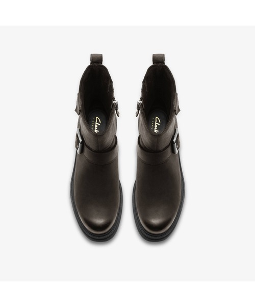 Clarks(クラークス)の「Orinoco3 Bay / オリノコ3ベイ(ダークグレーレザー)(ブーツ・レディース・ダークグレー・UK3/UK3.5/UK4/UK4.5/UK5/UK5.5/UK6)」の8枚目の写真