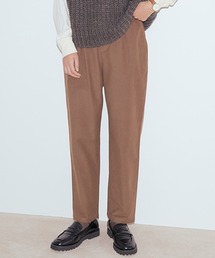 やわらかストレッチテーパードイージーパンツ[プチ・プラスサイズあり]