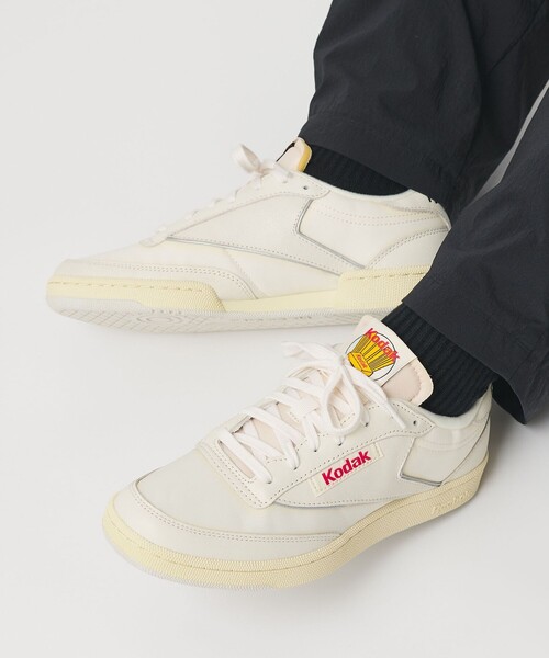 ＜Reebok × KODAK＞CLUB C 85 スニーカー