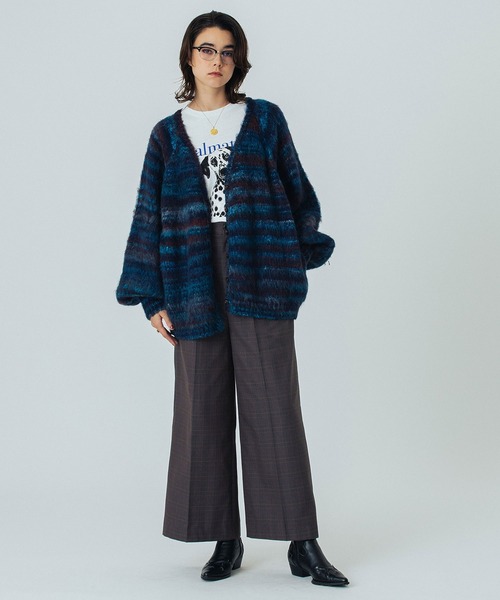 ROSE BUD(ローズバッド)の「(CREOLME)CHECK WIDE PATNS(その他パンツ・レディース・ブラウン/イエロー・M/S)」の9枚目の写真
