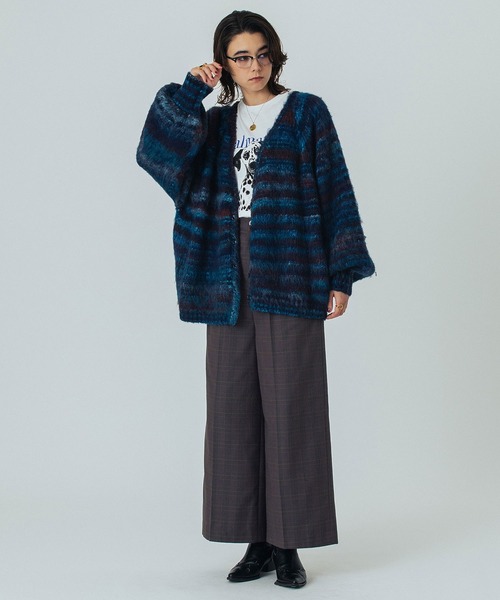 ROSE BUD(ローズバッド)の「(CREOLME)CHECK WIDE PATNS(その他パンツ・レディース・ブラウン/イエロー・M/S)」の10枚目の写真