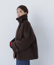 NATURAL BEAUTY BASIC(ナチュラルビューティーベーシック)の◇ステンカラーハーフコート(その他アウター)