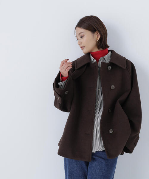 ◇ステンカラーハーフコート（その他アウター）｜NATURAL BEAUTY BASIC