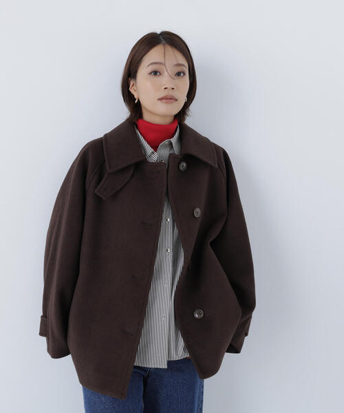 ◇ステンカラーハーフコート（その他アウター）｜NATURAL BEAUTY BASIC