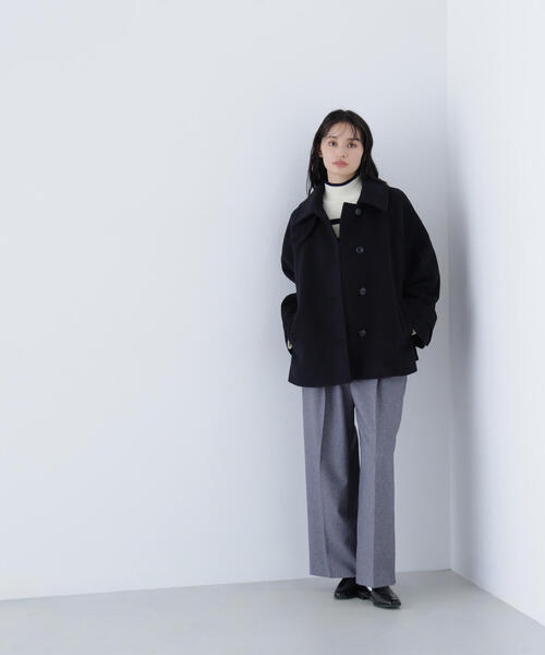 ◇ステンカラーハーフコート（その他アウター）｜NATURAL BEAUTY BASIC