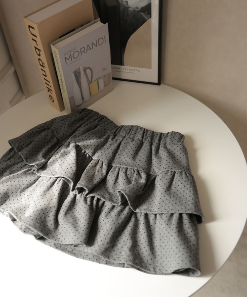 Ulysses（ユリシス）の「ドットティアードミニスカート（スカート・レディース・ブラック/グレー/ネイビー・F）」の22枚目の写真
