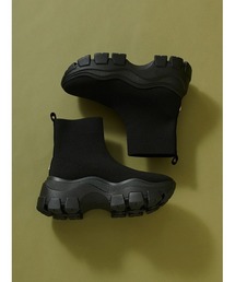 SNIDEL | スニーカーソールショートブーツ(ブーツ)