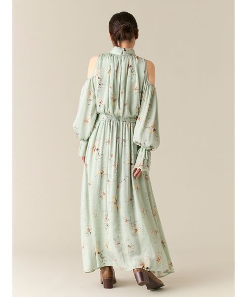 LILY BROWN(リリーブラウン)の「ショルダーオープンワンピース(ワンピース・レディース・ミント/ネイビー/アイボリー・0/1)」の18枚目の写真