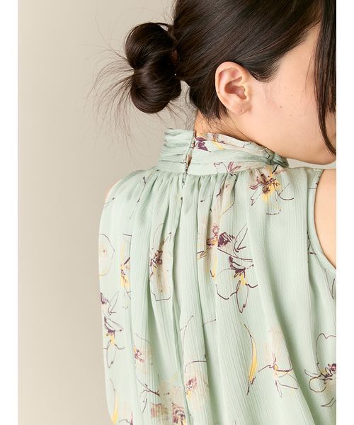 LILY BROWN(リリーブラウン)の「ショルダーオープンワンピース(ワンピース・レディース・ミント/ネイビー/アイボリー・0/1)」の22枚目の写真