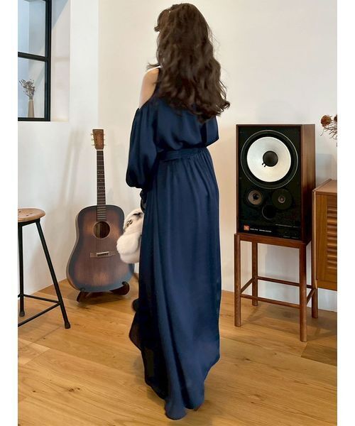 LILY BROWN(リリーブラウン)の「ショルダーオープンワンピース(ワンピース・レディース・ミント/ネイビー/アイボリー・0/1)」の15枚目の写真