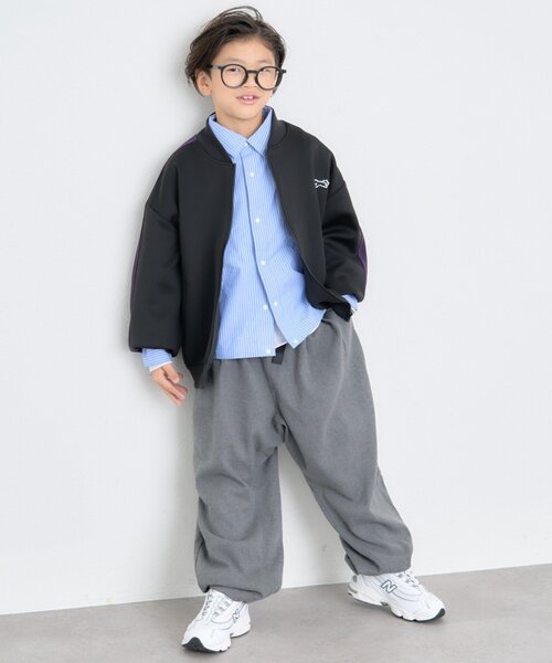 CIAOPANIC TYPY(チャオパニックティピー)の「【KIDS】【ジュニアサイズあり】ゆるだぼベルト付きイージーパンツ(デニムパンツ・キッズ・ネイビー/グレー・XX-LARGE/MEDIUM/X-LARGE/LARGE)」の17枚目の写真