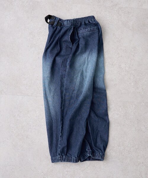 CIAOPANIC TYPY(チャオパニックティピー)の「【KIDS】【ジュニアサイズあり】ゆるだぼベルト付きイージーパンツ(デニムパンツ・キッズ・ネイビー/グレー・XX-LARGE/MEDIUM/X-LARGE/LARGE)」の11枚目の写真