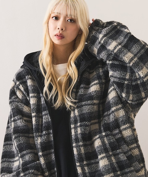 UNIIT（ユニット）の「【BRUDDA SHARK/ブラダシャーク】2Wayリバーシブル 両A面オーバーサイズ ブルゾン（ブルゾン・メンズ・ブラック/ホワイト・MEDIUM/LARGE）」の19枚目の写真