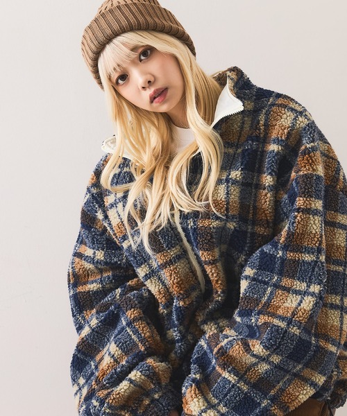 UNIIT（ユニット）の「【BRUDDA SHARK/ブラダシャーク】2Wayリバーシブル 両A面オーバーサイズ ブルゾン（ブルゾン・メンズ・ブラック/ホワイト・MEDIUM/LARGE）」の7枚目の写真