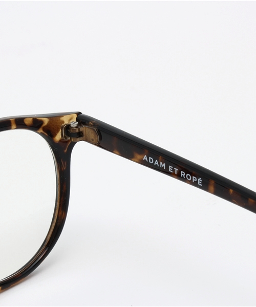 ADAM ET ROPE'（アダムエロペ）の「INJECTIONメタルブリッジボストン（メガネ・メンズ・ブラック/ダークブラウン・FREE）」の10枚目の写真