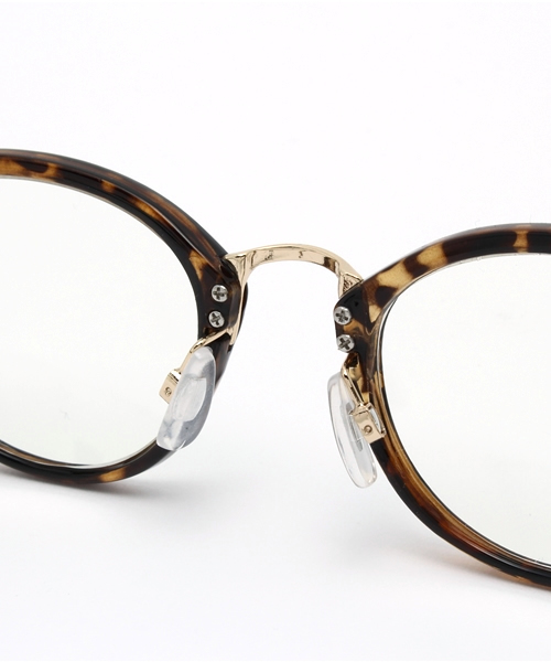 ADAM ET ROPE'（アダムエロペ）の「INJECTIONメタルブリッジボストン（メガネ・メンズ・ブラック/ダークブラウン・FREE）」の11枚目の写真