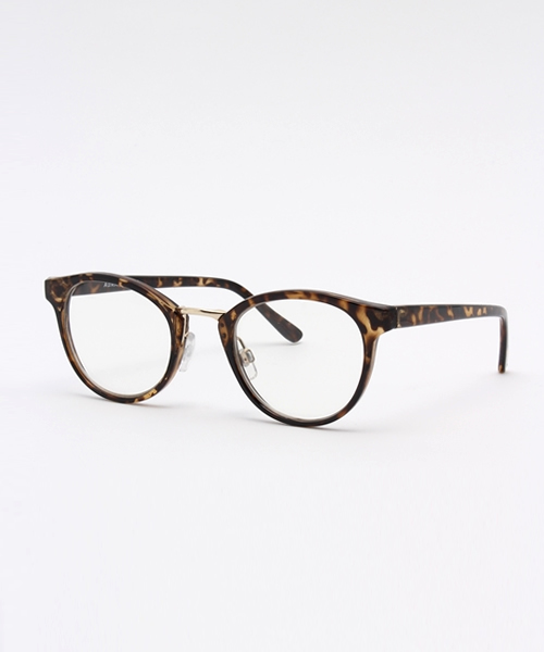 ADAM ET ROPE'（アダムエロペ）の「INJECTIONメタルブリッジボストン（メガネ・メンズ・ブラック/ダークブラウン・FREE）」の6枚目の写真