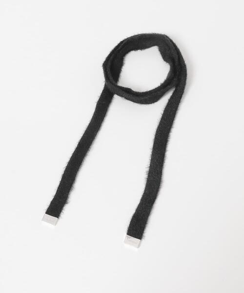 URBAN RESEARCH ROSSO WOMEN(アーバンリサーチ ロッソ)の「CHIGNON フラフィーワイドチョーカー(ネックレス・レディース・ブラック系その他/ボルドー・FREE)」の3枚目の写真