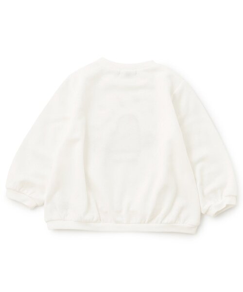 Seraph（セラフ）の「【ジュニア対応】おけいこモチーフトレーナー（スウェット・キッズ・ブラック/サックスブルー/オフホワイト/ピンク・80/90/100/110/120/130/140）」の6枚目の写真