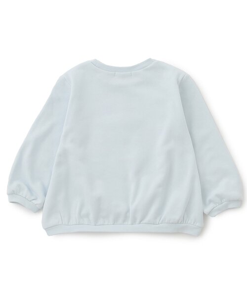 Seraph（セラフ）の「【ジュニア対応】おけいこモチーフトレーナー（スウェット・キッズ・ブラック/サックスブルー/オフホワイト/ピンク・80/90/100/110/120/130/140）」の8枚目の写真