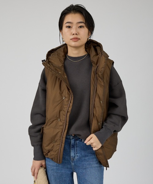 REMI RELIEF/レミレリーフ】超軽量ダウンベスト（ダウンジャケット